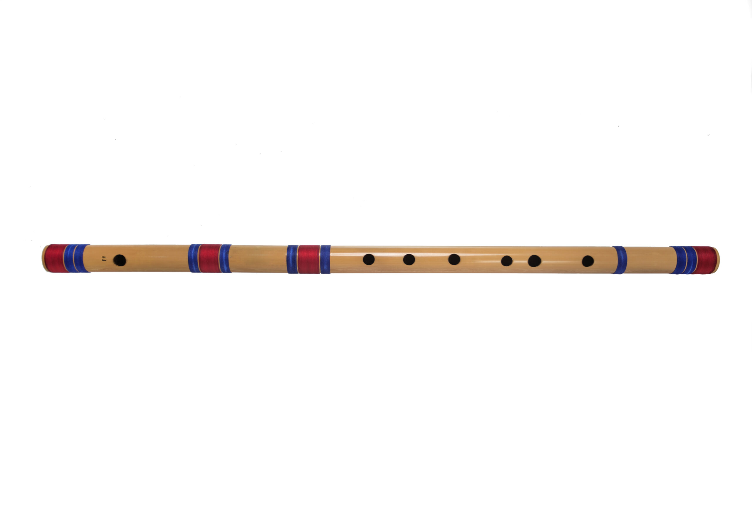 F scale sharp natural medium assam bamboo flute musical instrument size 13 inch bansuri - Image 3